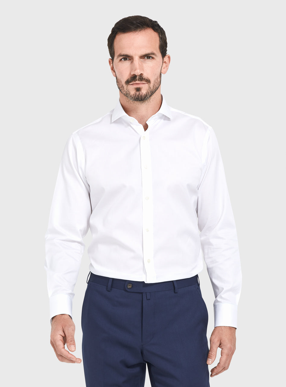 The Alder Formal Twill Shirt | Slim Fit