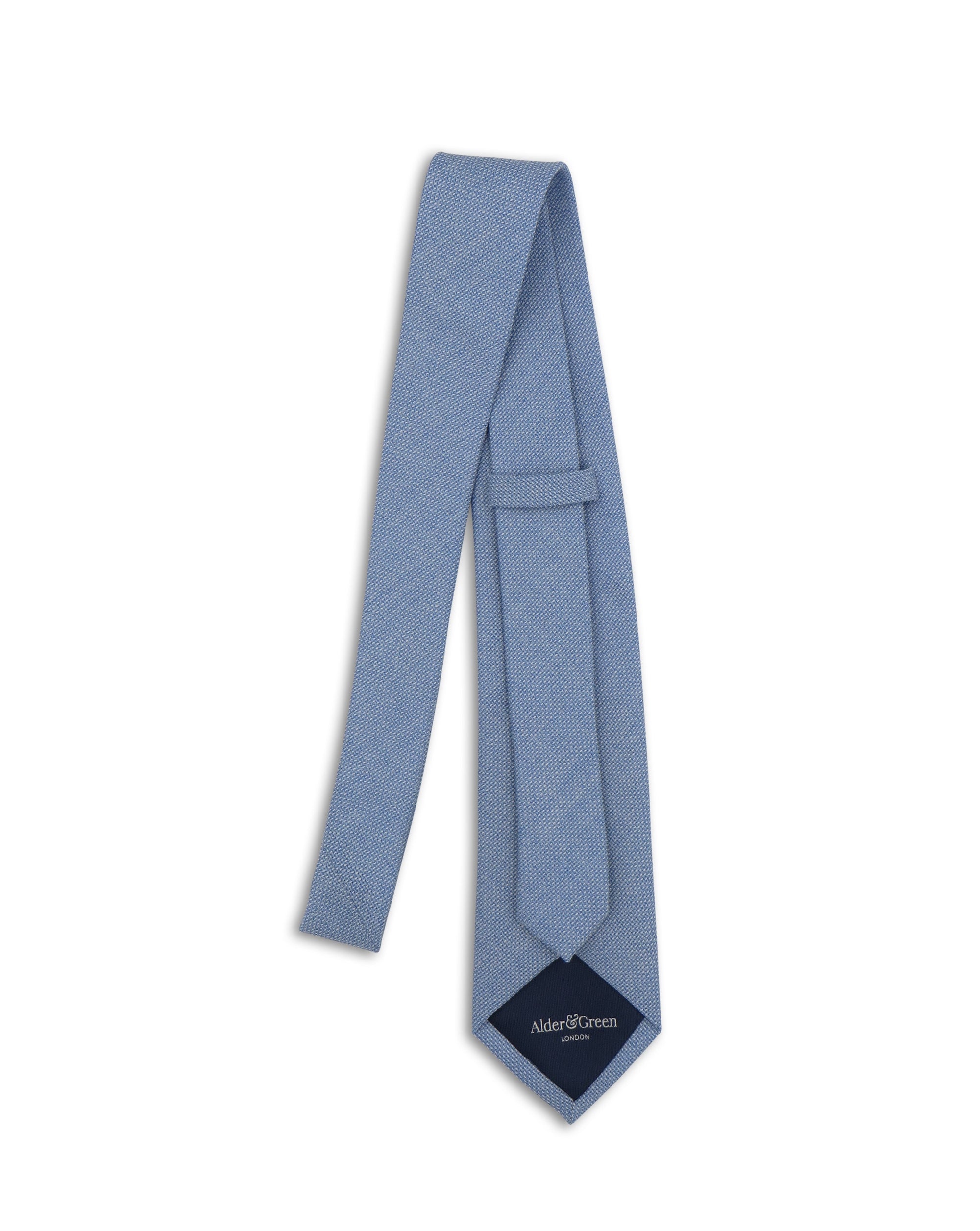 Alder & Green Baby Blue Wool Tie
