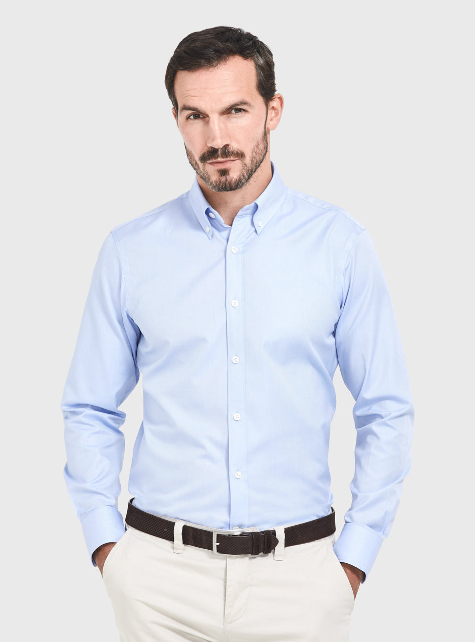 Shop Sustainable Men's Blue Shirts Online - Alder & Green