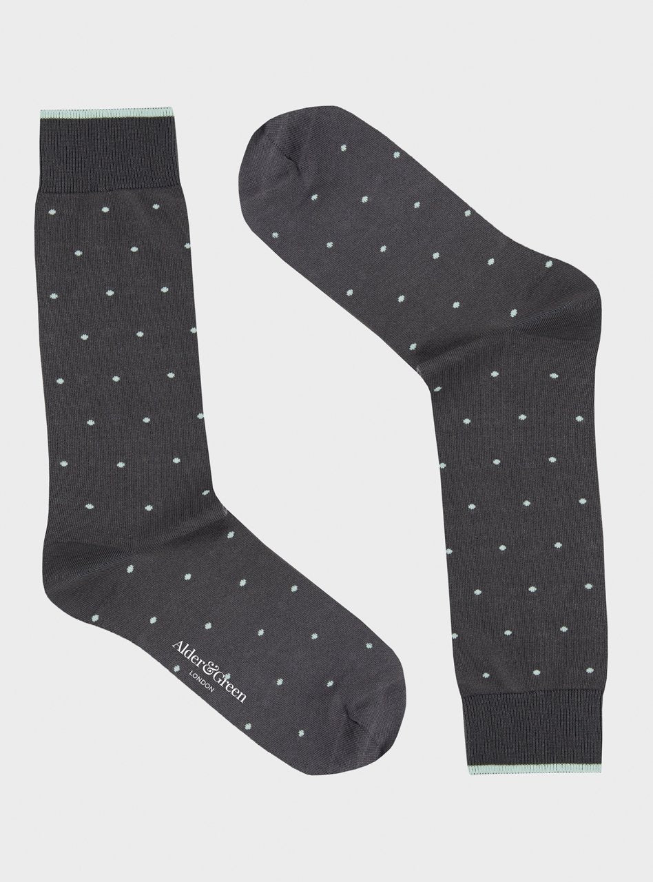 Organic Pin Spot Collection Socks